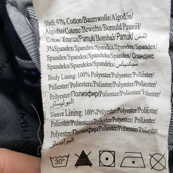 Jack & Jones Men's Black Military Style Technic Blazer Jacket Size 52 - Picture 12 of 16